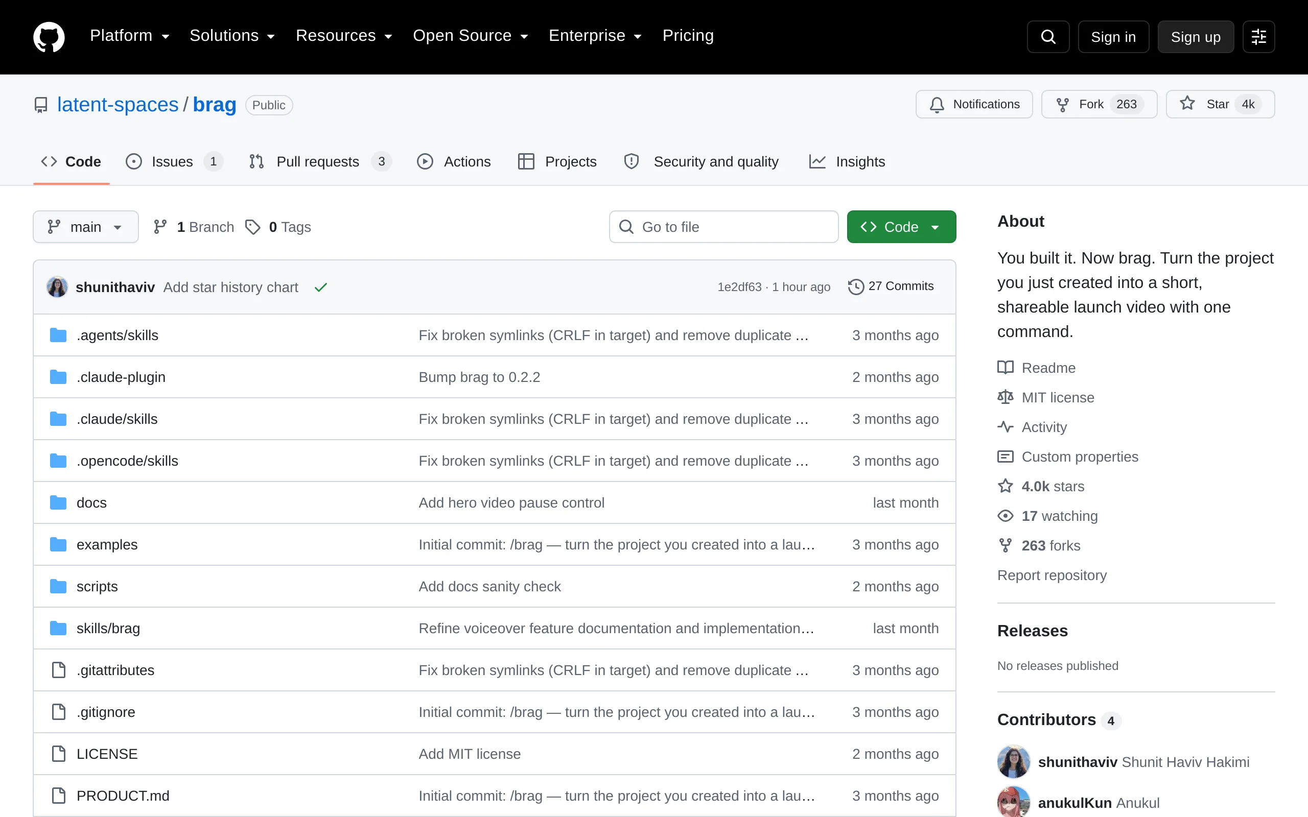 BRAG on GitHub